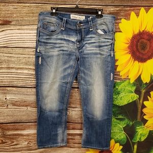 BKE denim " Payton " jean capris 32 Pre-owned